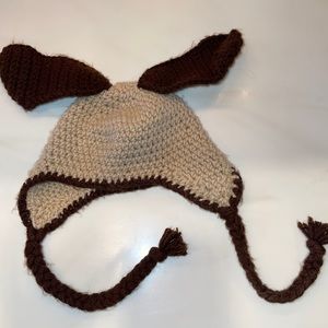 Infant 6-18 month crochet puppy hat